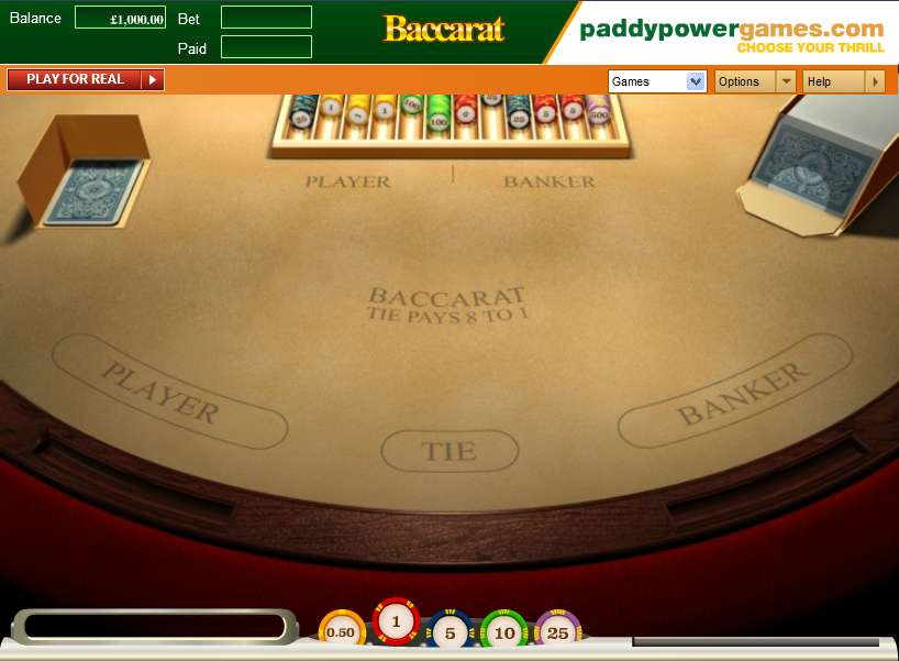 Baccarat by OpenBet