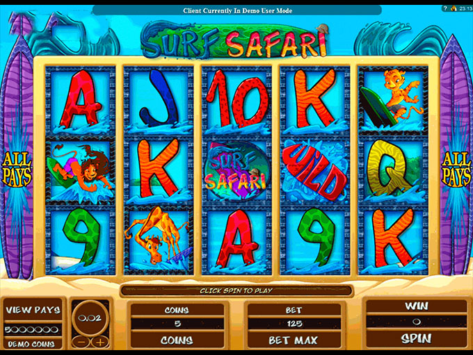 Surf Safari by Genesis Gaming