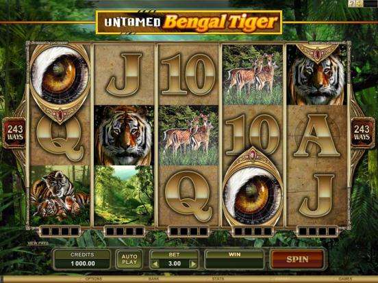Untamed Bengal Tiger by Games Global