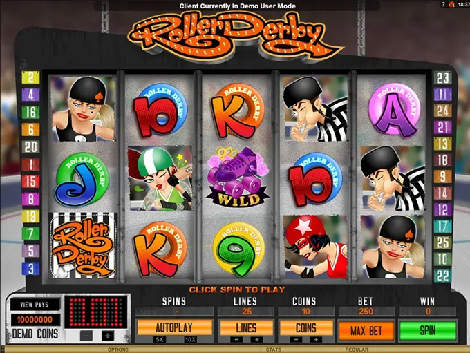 Roller Derby by Genesis Gaming