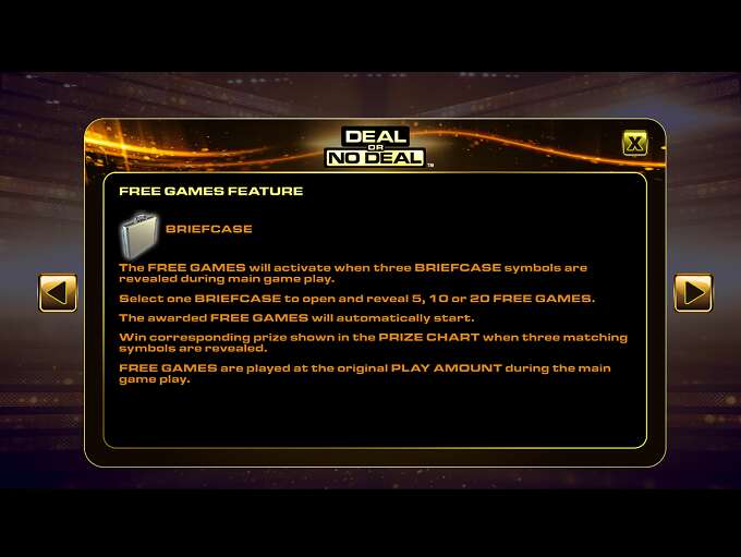 Play Deal or no Deal Other from Endemol Games for Free