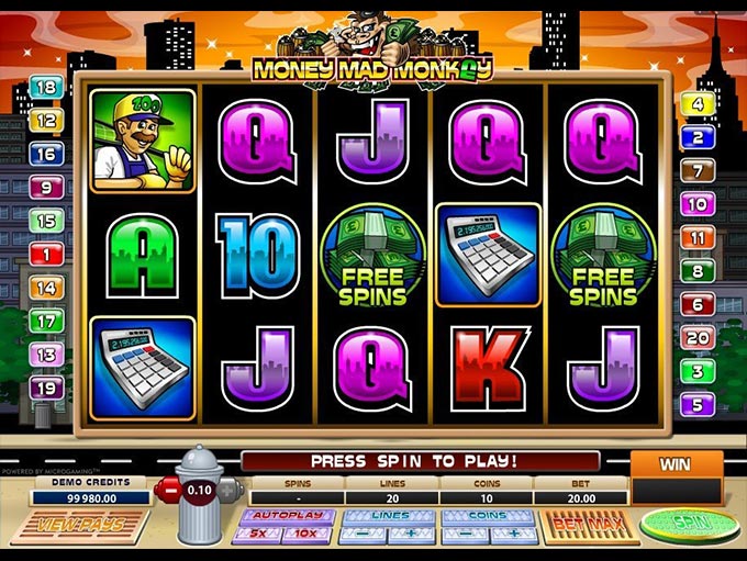 Money Mad Monkey by Games Global