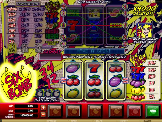 Six Bomb by Games Global