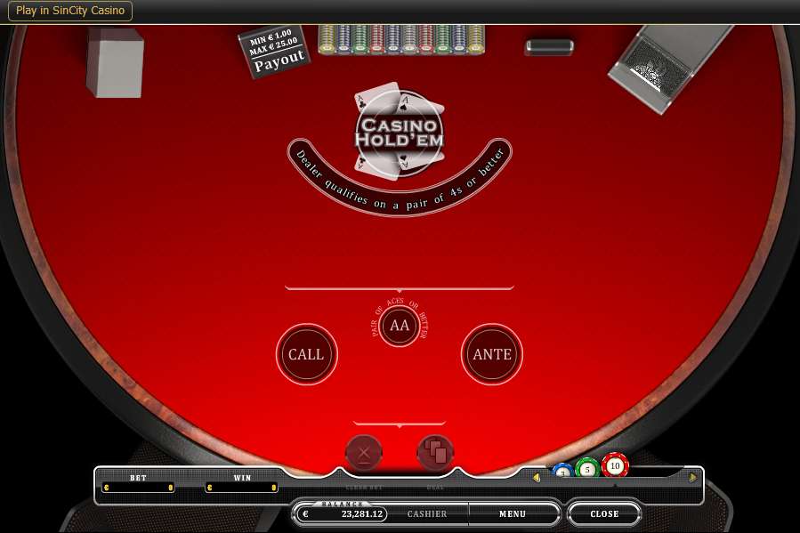 Casino Hold'em by Oryx