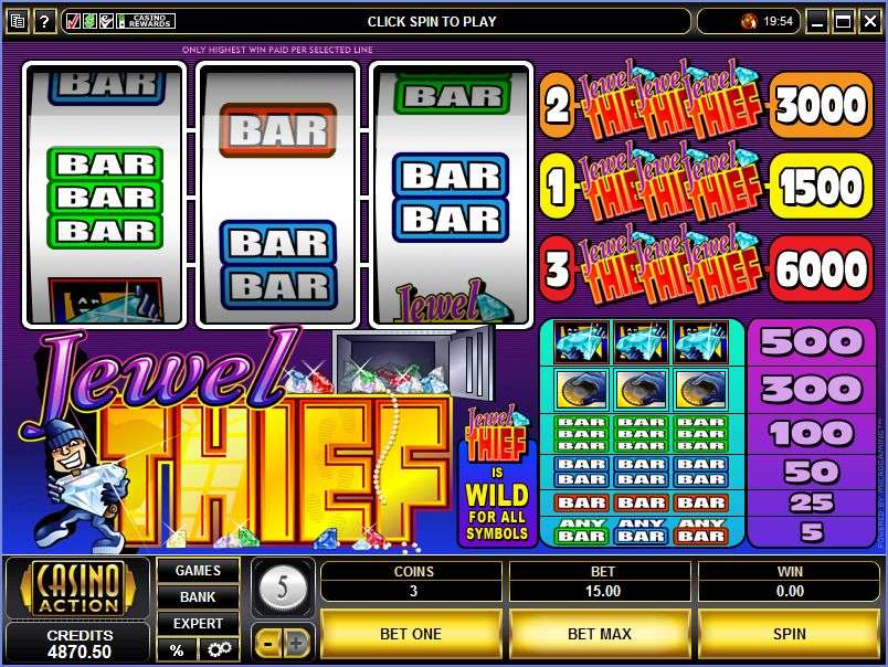 Jewel Thief by Games Global