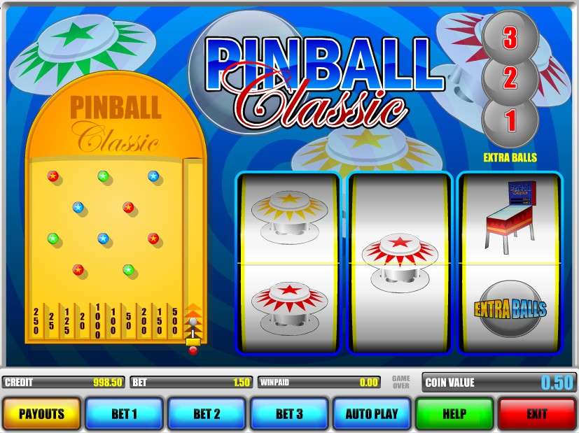 Play Pinball Classic Video Slot from B3W for Free