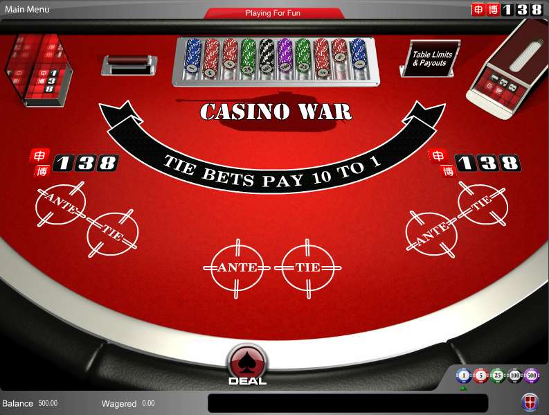 Casino War by Amaya