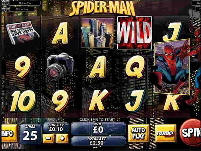 Spider-Man by Playtech