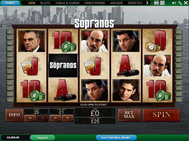 The Sopranos by Playtech
