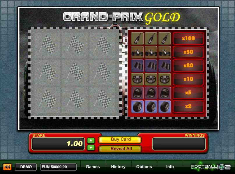 Grand Prix Gold by 1x2gaming