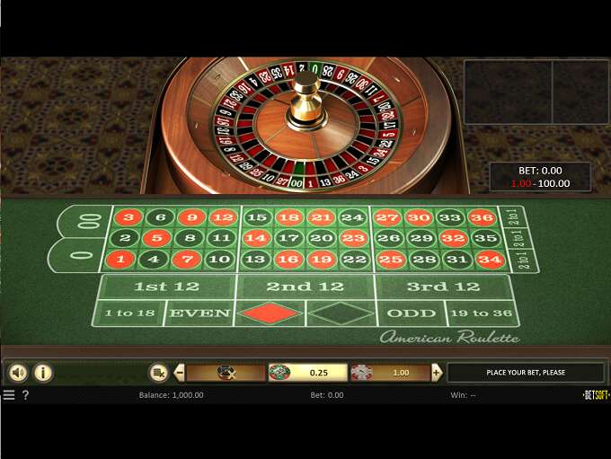 Play American VIP Roulette Roulette from BetSoft for Free