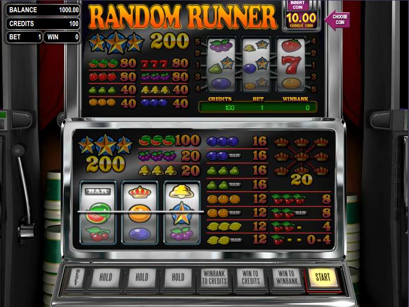 slot machines online random runner® vip