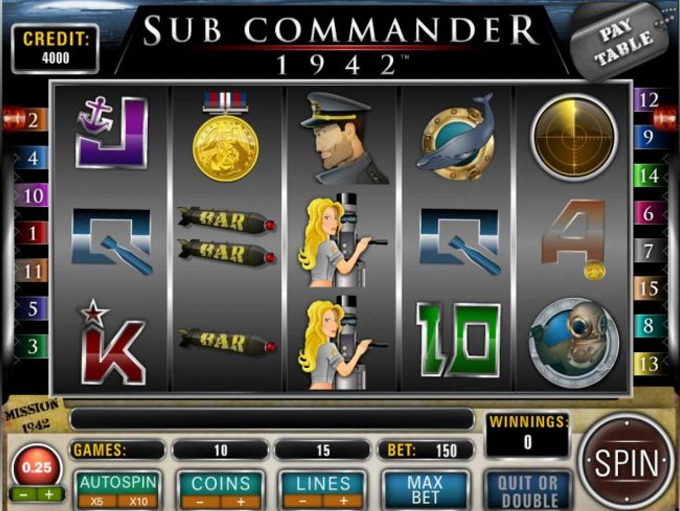 Sub Commander 1942 by iSoftBet