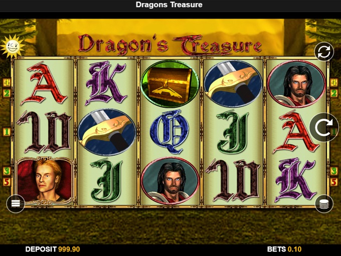 Dragon's Treasure by Merkur Gaming