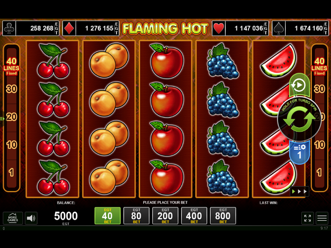Flaming Hot by Amusnet Interactive