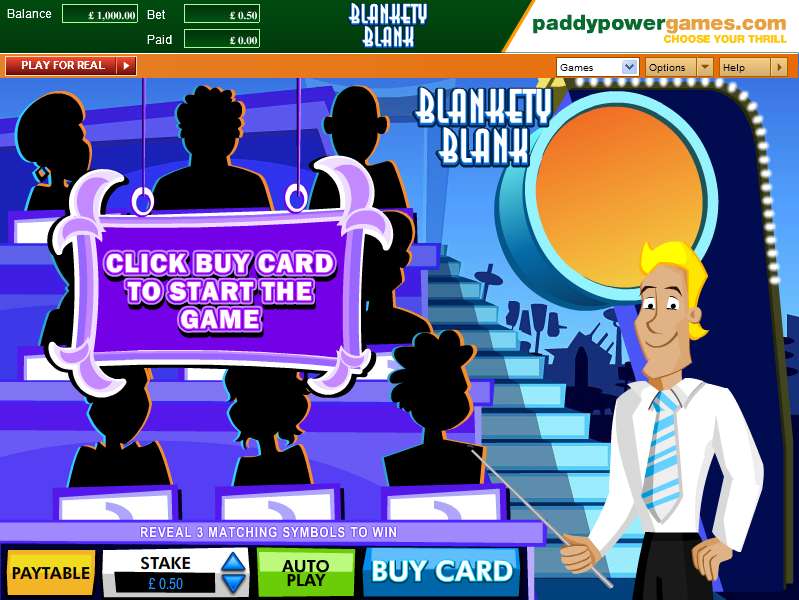 Blankety Blank Scratch by OpenBet