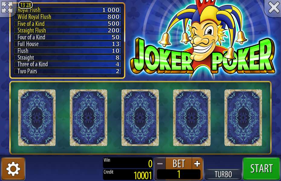 Free Joker Poker Video Games