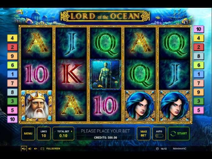 Lord of the Ocean by Novomatic