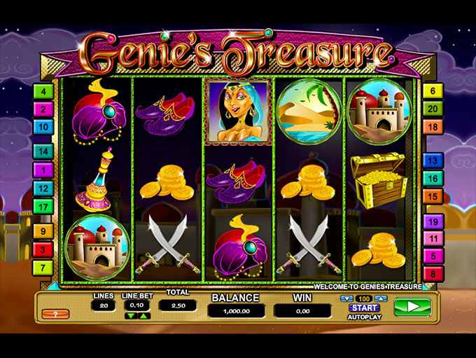 Genie's Treasure by 2by2 Gaming