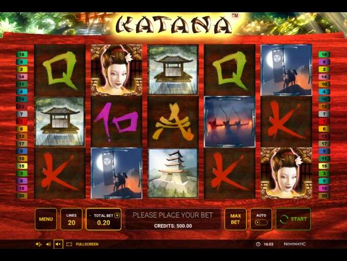 Katana by Novomatic