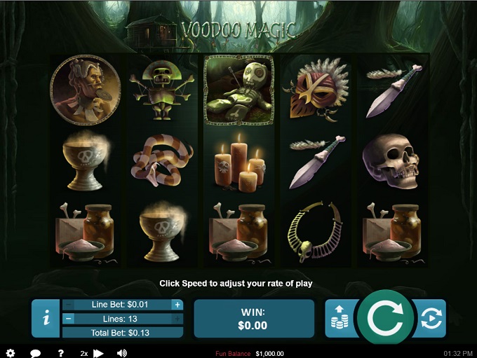 Voodoo Magic by Real Time Gaming
