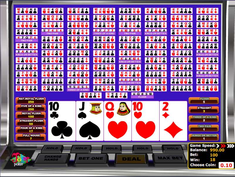 Multihand Joker Poker by BetSoft