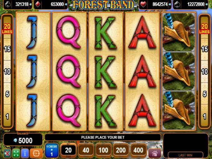 Forest Band by Amusnet Interactive