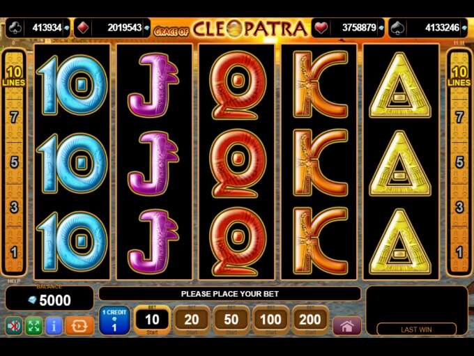 Grace of Cleopatra by Amusnet Interactive