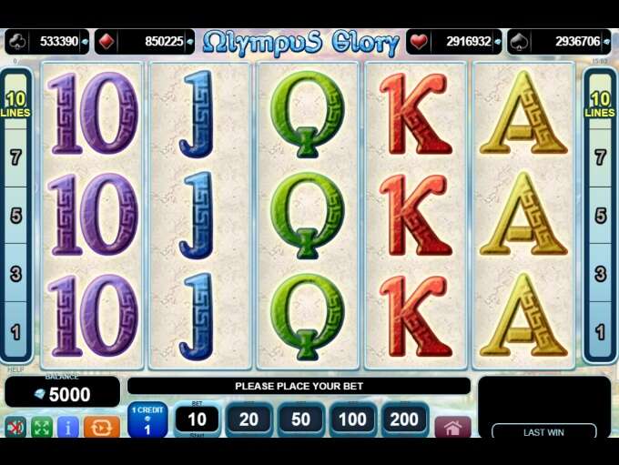 Olympus Glory by Amusnet Interactive