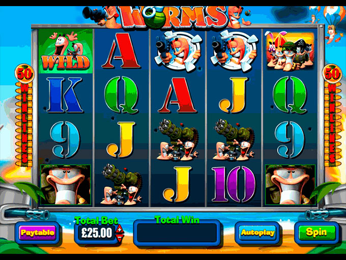 Worms by Blueprint Gaming