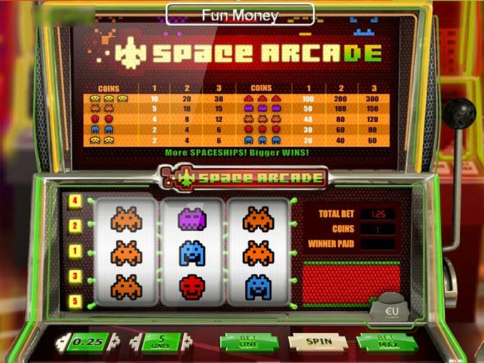 Space Arcade by Skill on Net