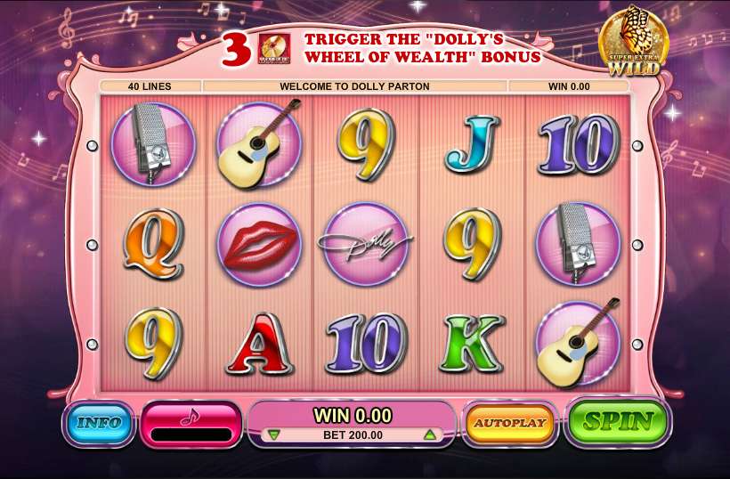 Dolly Parton by Leander Games