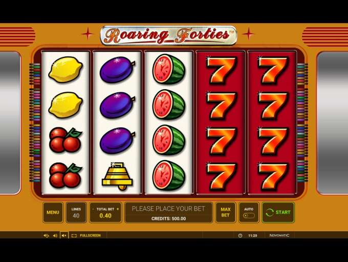 Roaring Forties by Novomatic