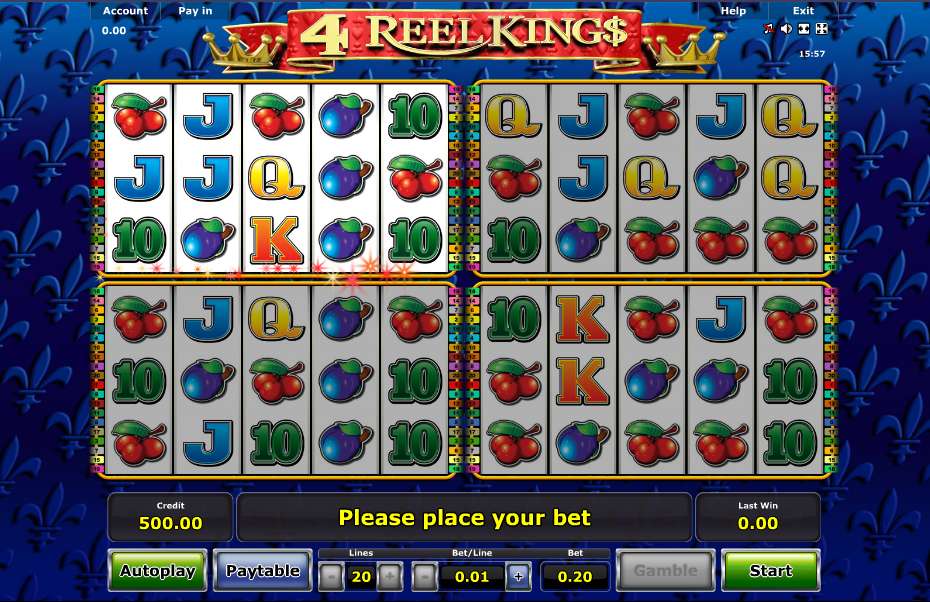 4 Reel Kings by Novomatic