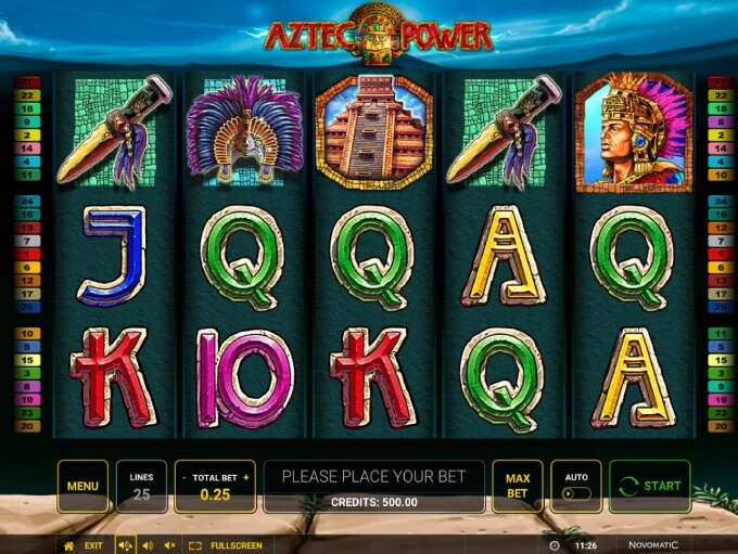 Aztec Power by Novomatic