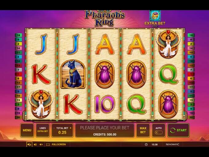 Pharaoh's Ring by Novomatic