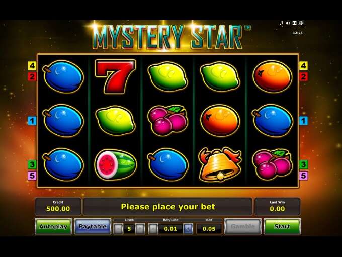 Mystery Star by Novomatic