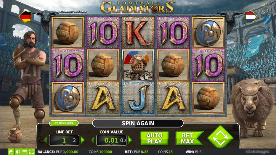 Football Gladiators by Stakelogic