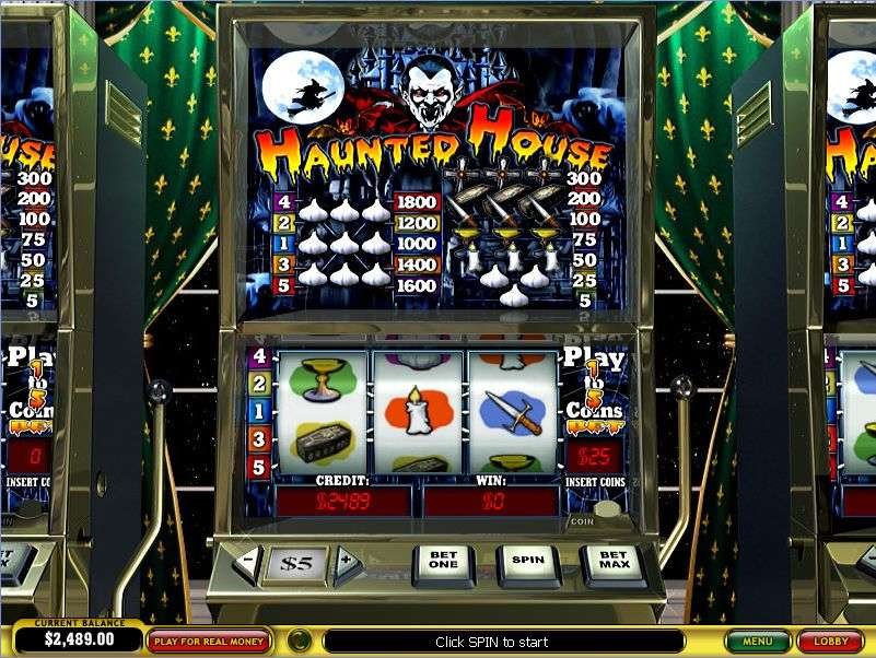 Haunted House Casino Game