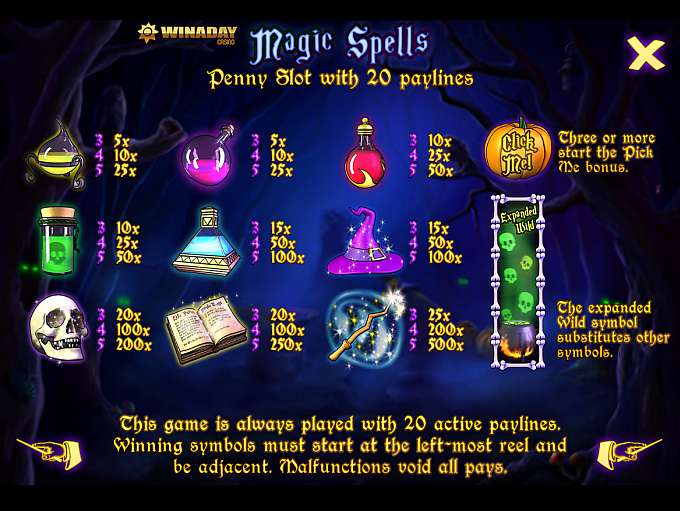 Magic Spells by Slotland