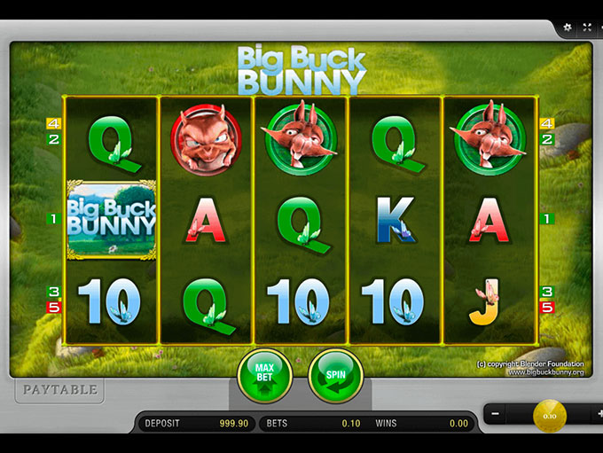 Big Buck Bunny by Merkur Gaming
