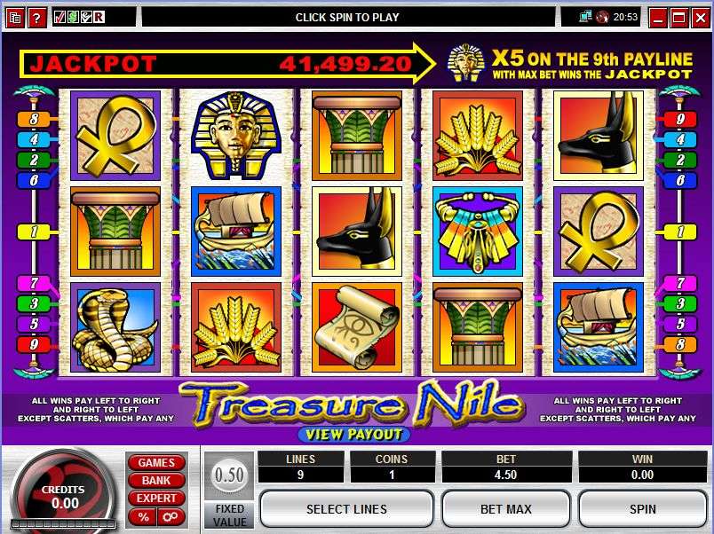 Treasure Nile by Games Global
