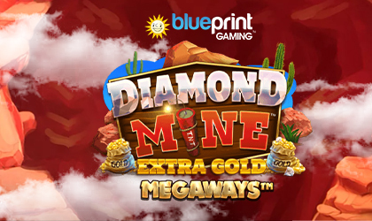 Blueprint Gaming Mines the Hidden Riches in the Diamond Mine Megaways Extra Gold  