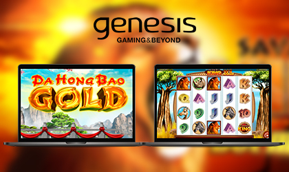 Genesis Gaming Expands Portfolio with Da Hong Bao Gold and Savanna King XL