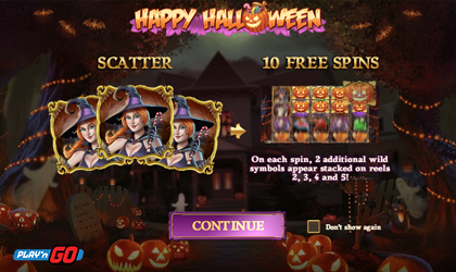Play n GO Wishes Players a Happy Halloween