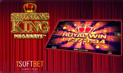 iSoftBet Launches Another Megaways Slot Called Shining King Megaways