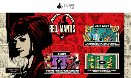 R. Franco Digital Releases Red Mantis Slot