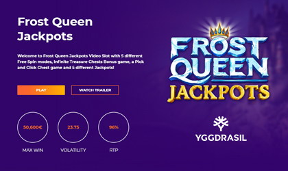 Yggdrasil Invites Players on Winter Adventure with Frost Queen Jackpots Slot