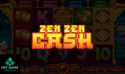 NetGame Grows Portfolio with Online Video Slot Zen Zen Cash