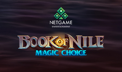 NetGame Goes Live with Latest Installment of Book of Nile Magic Choice